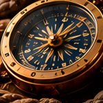 Vintage Nautical Compass